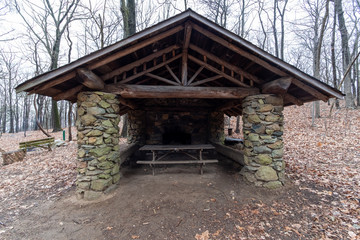 Appalachian trail shelter