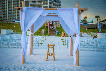 White Beach Wedding in Destin Florida 