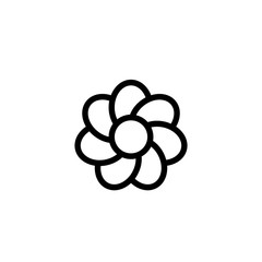 Vector illustration, flower icon design