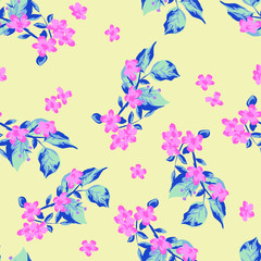 Obraz na płótnie Canvas Vector illustration of a beautiful floral bouquet. Liberty style. fabric, covers, manufacturing, wallpapers, print, gift wrap.