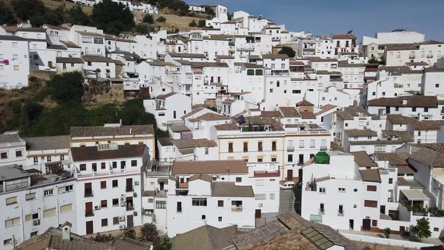 The beautiful village of Setenil de las Bodegas, Provice of Cadiz, Andalusia, Spain.