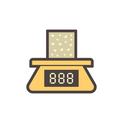 concrete testing icon