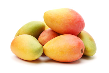 Mango on white background