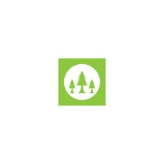 pine logo template icon design