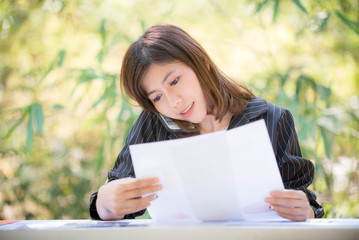 Fototapeta premium Portrait of a beautiful woman