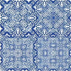 Ceramic tiles azulejo portugal.