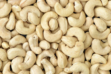 Cashews nut background