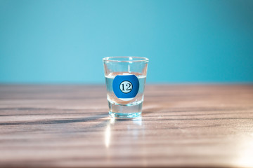 copo de vidro. glass