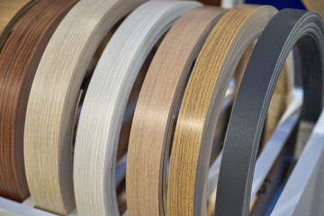 Image edgeband tape for the manufacture of furniture panels.