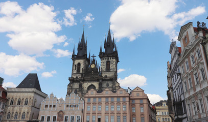 Czechia Prague city street view