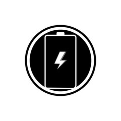 Battery icon design template vector illustration