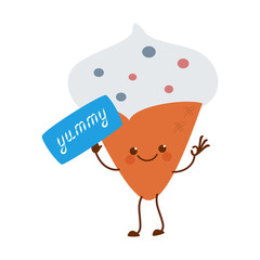 Ice cream, a natural product.