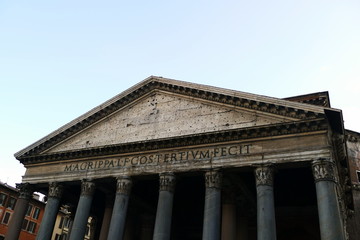 Obraz premium monumenti di roma,italia