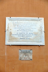Naklejka premium monumenti di roma,italia