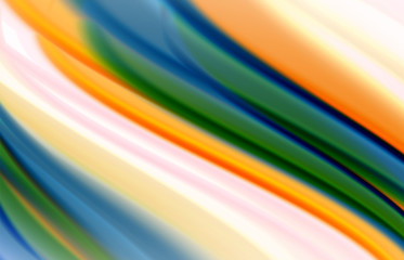 Abstract background - fluid color gradient waves, with dynamic motion line effect. Vector Illustration For Wallpaper, Banner, Background, Card, Book Illustration, landing page