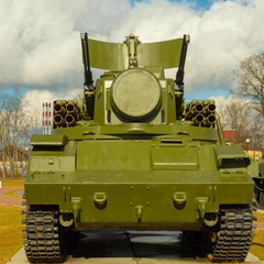 Military equipment of the Soviet Army of the last century.