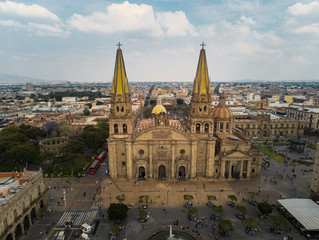 Guadalajara Cathedral in Jalisco Mexico