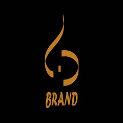 Fototapeta premium symbol on black background