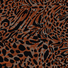 Animal print, leopard texture background