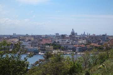 Fototapeta na wymiar Havana, view from the observation deck. Cuba