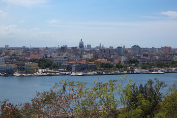 Fototapeta na wymiar Havana, view from the observation deck. Cuba