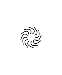 Fototapeta premium flower line icon,vector best flower line icon.