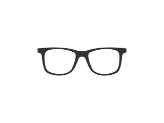 Fototapeta premium Eyeglasses, glasses icon. Vector illustration, flat design.