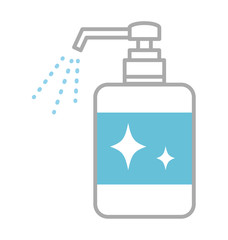 衛生　消毒　ボトル