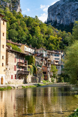 Pont en Royans in the Vercors national park, Rhone-Alpes, France