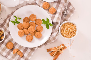 Amaretti cookies.