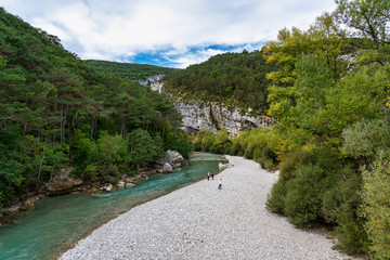 Verdon Gorge, Gorges du Verdon in French Alps, Provence, France