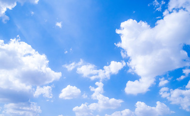 Obraz premium clear blue sky background,clouds with background.
