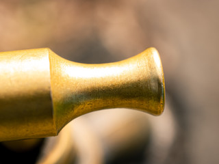 Naklejka premium Gold metal