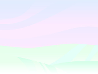 The gentle landscape. Background. Vector illustration.