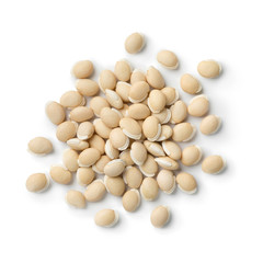 Heap of dried Hyacinth beans