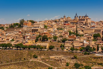 Fototapeta na wymiar Medieval city Toledo, Spain