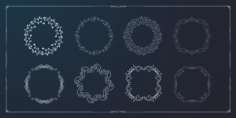 ボタニカルフレーム　ナチュラルテイスト　葉っぱや枝、自然、オーガニック、天然素材、リース、ネイチャー