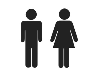 silhouette of a man and a woman