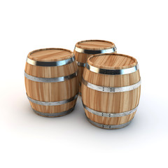 Wooden barrel