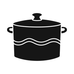 Isolated object of crockery and clean symbol. Web element of crockery and ceramic stock symbol for web.