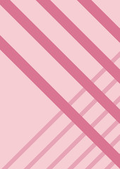 Minimalistic design, creative concept, modern diagonal abstract background Geometric element. Pink and red diagonal lines & triangles. vector-stock illustration