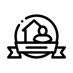 Brewer Logo Label Icon Vector. Outline Brewer Logo Label Sign. Isolated Contour Symbol Illustration