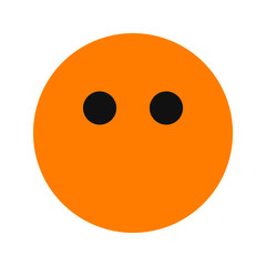 without expression icon with flat style. Suitable for website design, logo, app and ui.