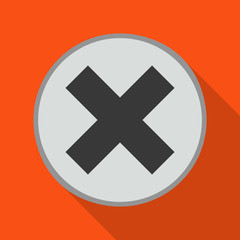 Fototapeta premium Rivet bolt vector icon.Flat vector icon isolated on white background rivet bolt.