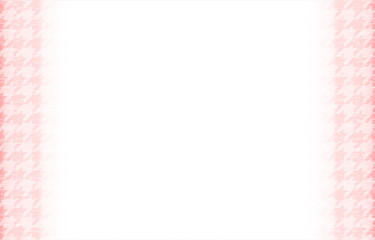 桃色の和柄フレーム：千鳥格子