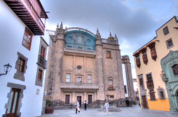 Fototapeta na wymiar Las Palmas de Gran Canaria, Vegueta district