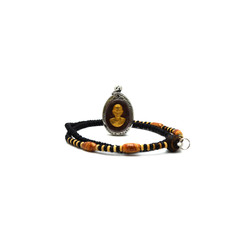 religious pendant small thai amulet pendant image ,thai amulet on white image background