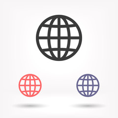 Obraz premium World Vector icon design 10 eps illustration