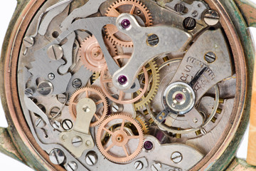 Ingranaggi orologio vintage