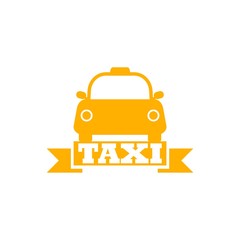 Taxi icon isolated on white background. Taxi icon simple sign